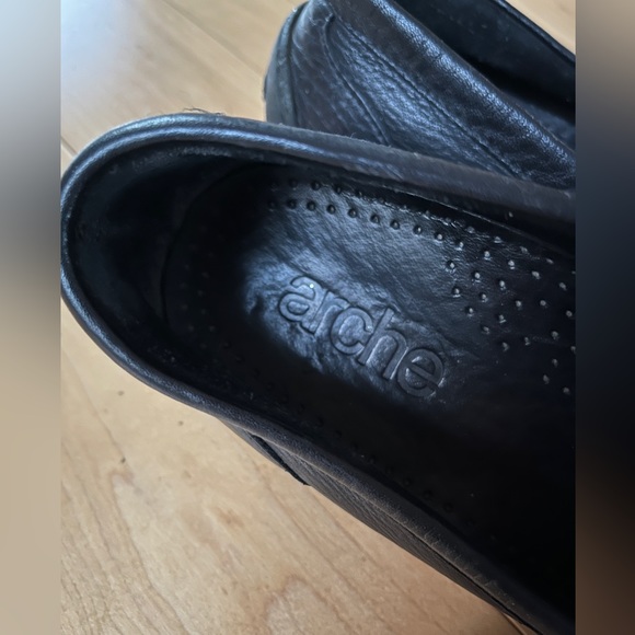 Arche men’s black shoes size 9.5 - Picture 4 of 6